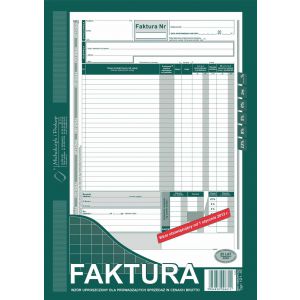 Druk MiP Faktura Brutto A4/80